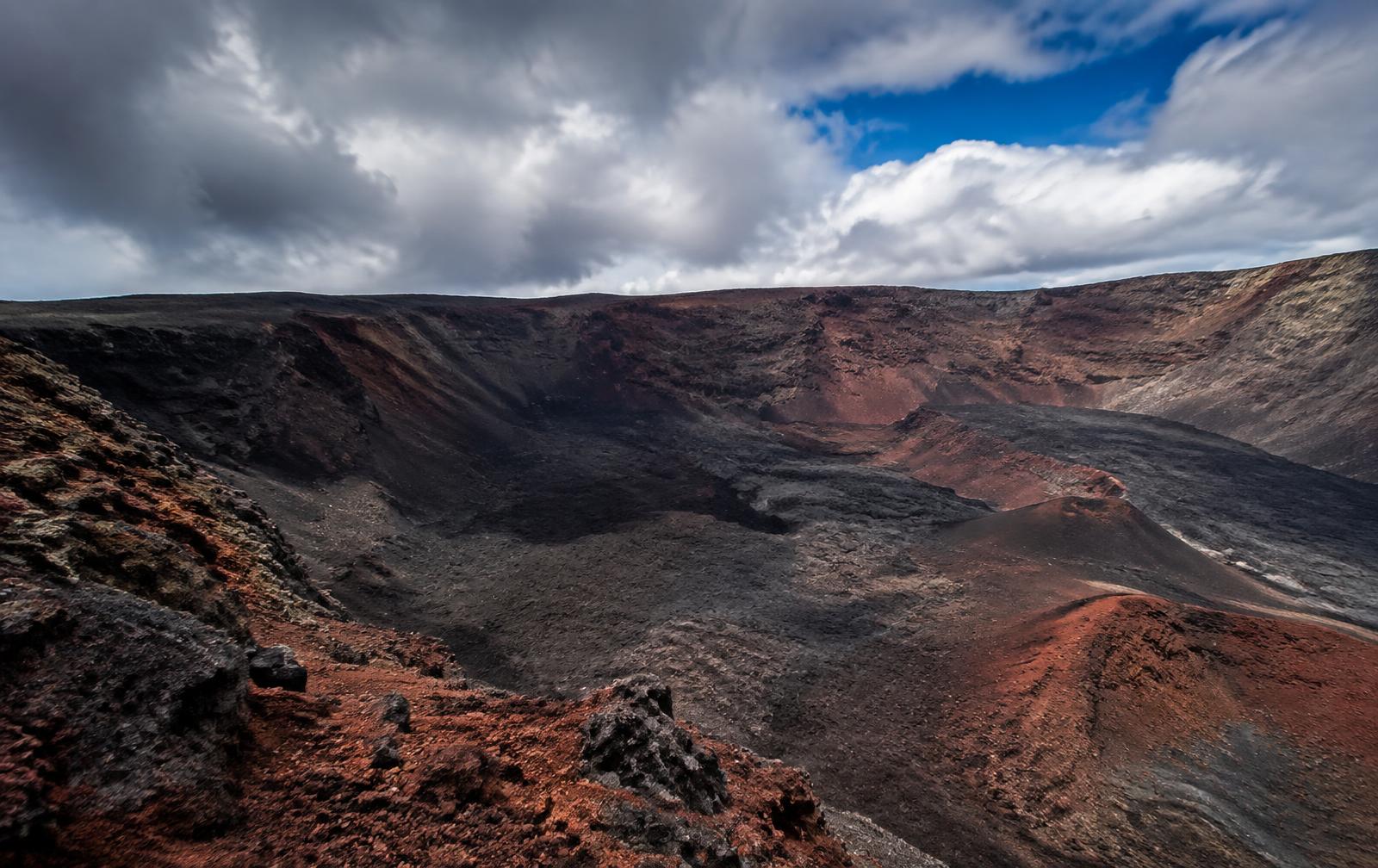Piton de la Fournaise volcano
