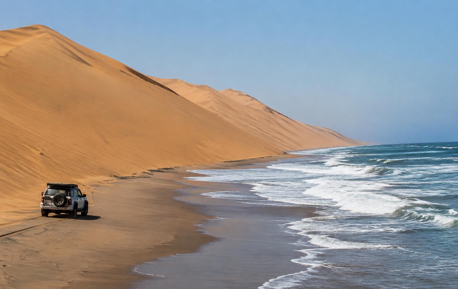 Sandwich Harbour, south of Walvis Bay